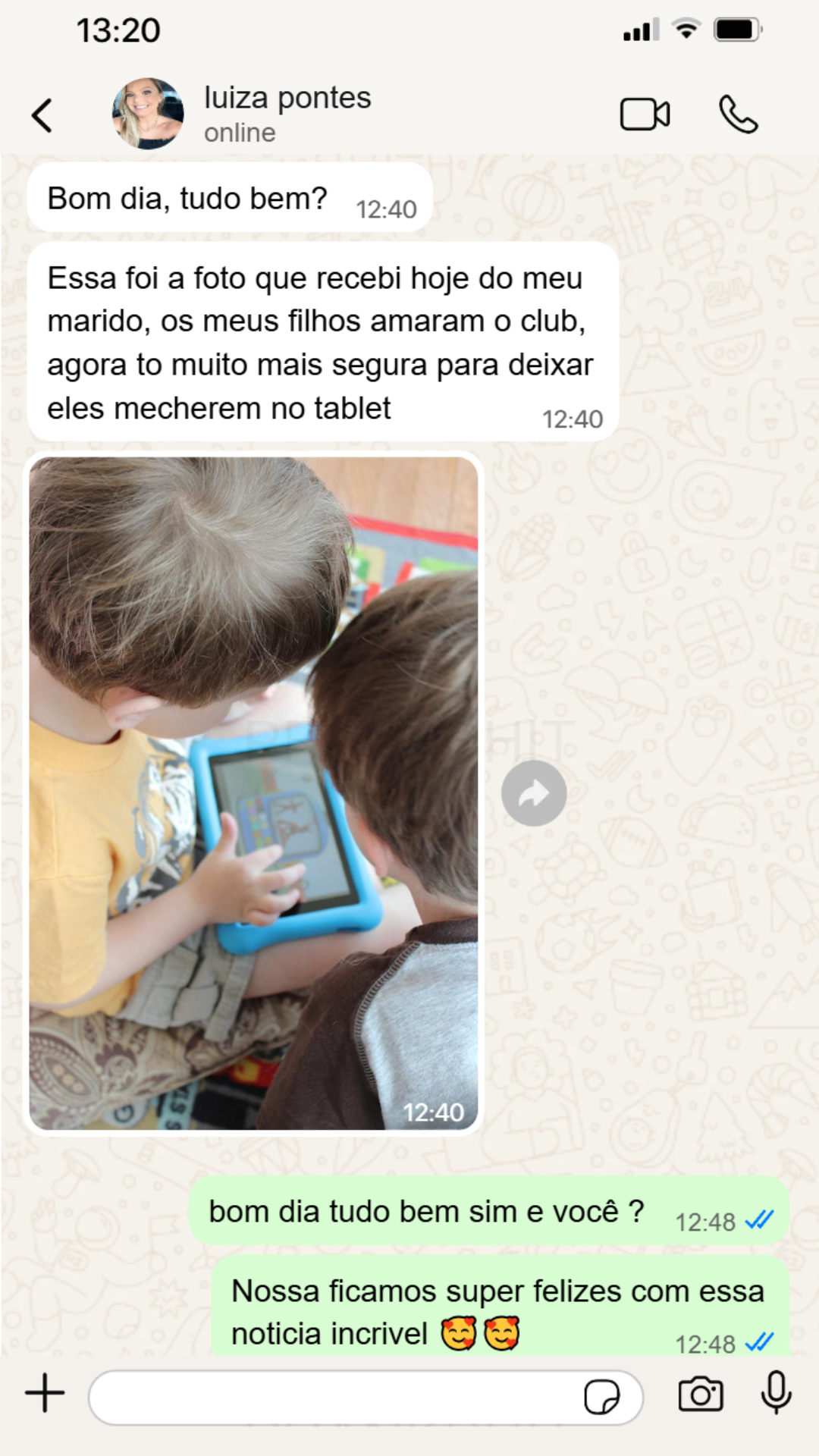 Depoimento de Luiza Pontes