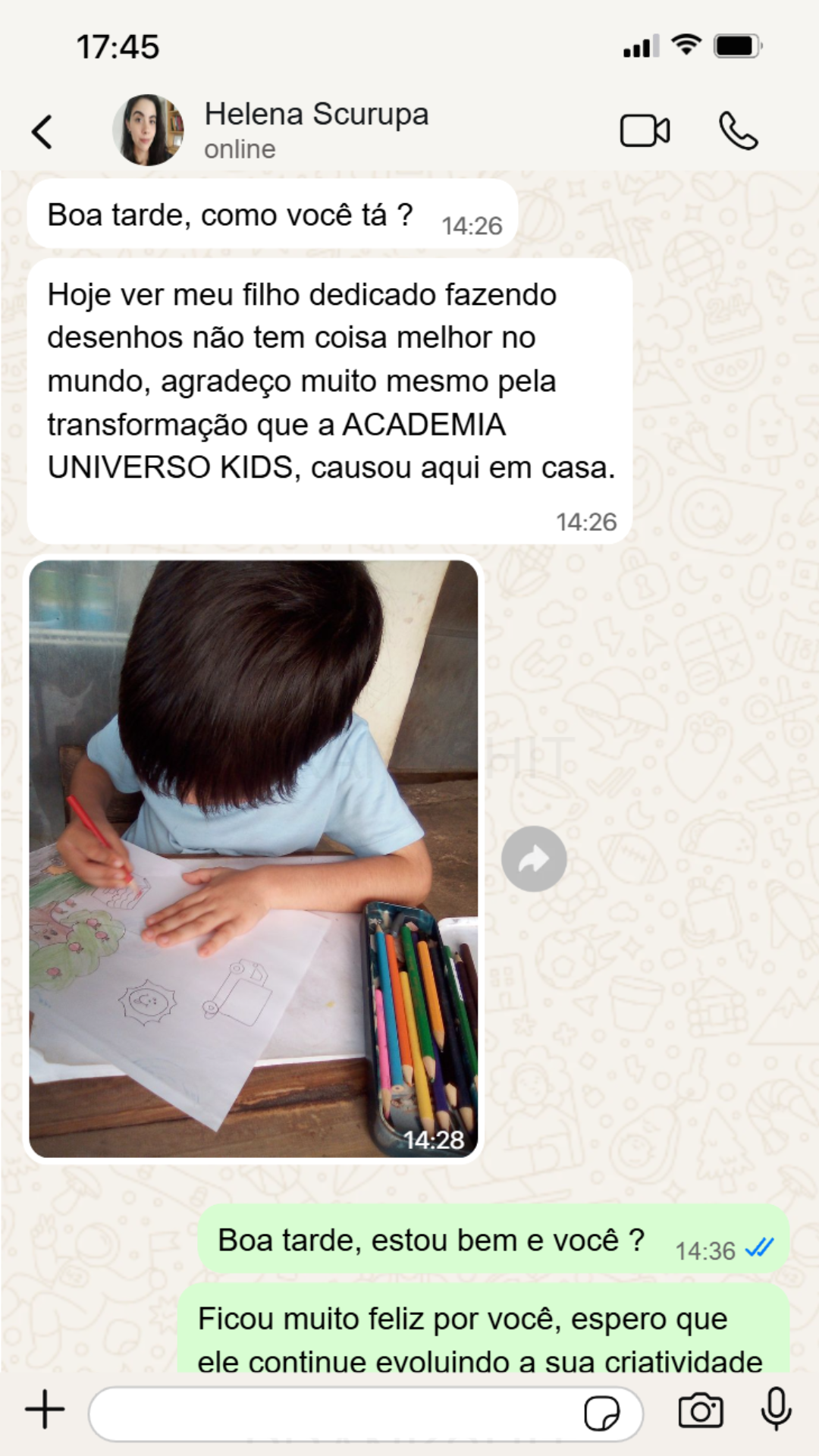 Depoimento de Helena Scurupa